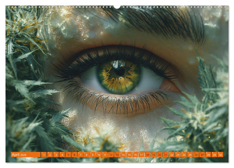 High Moments - Ein Jahr im Zeichen von Cannabis (CALVENDO Premium Wandkalender 2025)