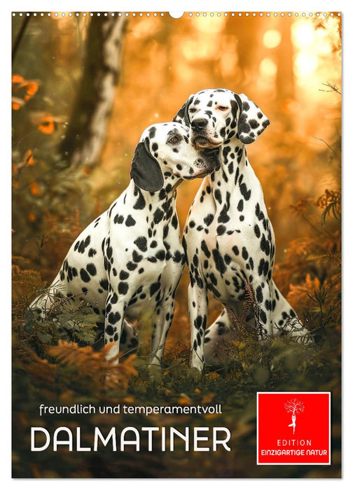 Dalmatiner - freundlich und temperamentvoll (CALVENDO Wandkalender 2025)