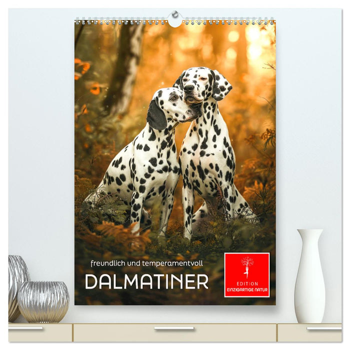Dalmatiner - freundlich und temperamentvoll (CALVENDO Premium Wandkalender 2025)