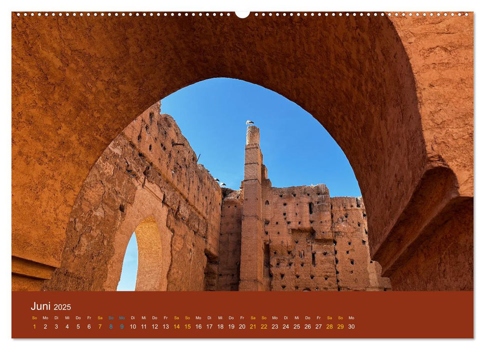 Marrakesch Eine Stadt aus 1001 Nacht (CALVENDO Wandkalender 2025)