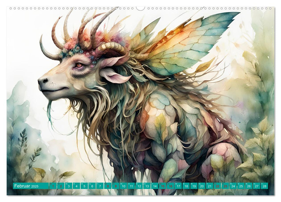 Liebenswerte Kreaturen (CALVENDO Premium Wandkalender 2025)