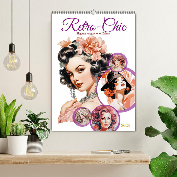 Retro Chic (CALVENDO Wandkalender 2025)