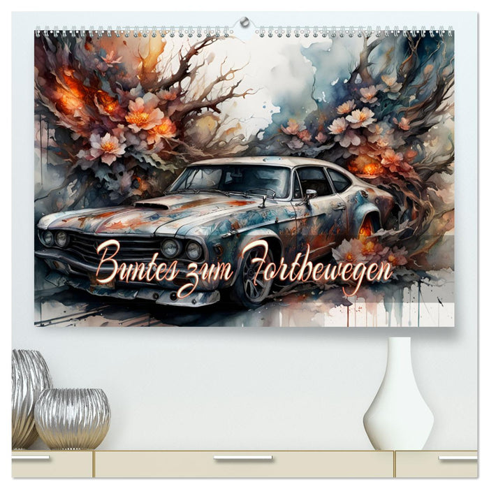 Buntes zum Fortbewegen (CALVENDO Premium Wandkalender 2025)