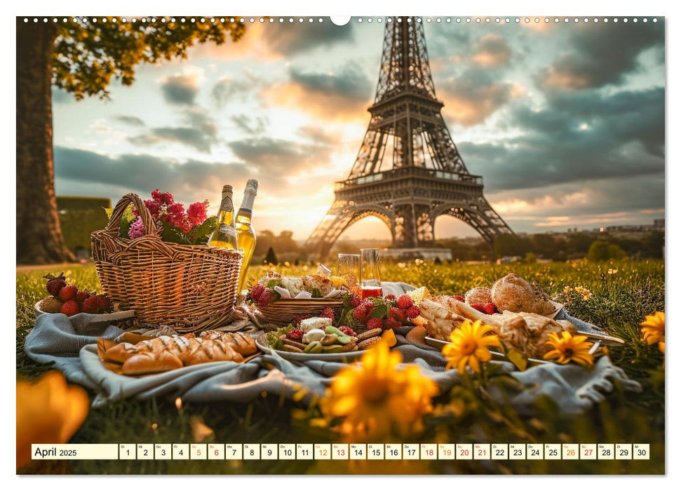 Picknick für Gourmets - Genuss erleben (CALVENDO Wandkalender 2025)