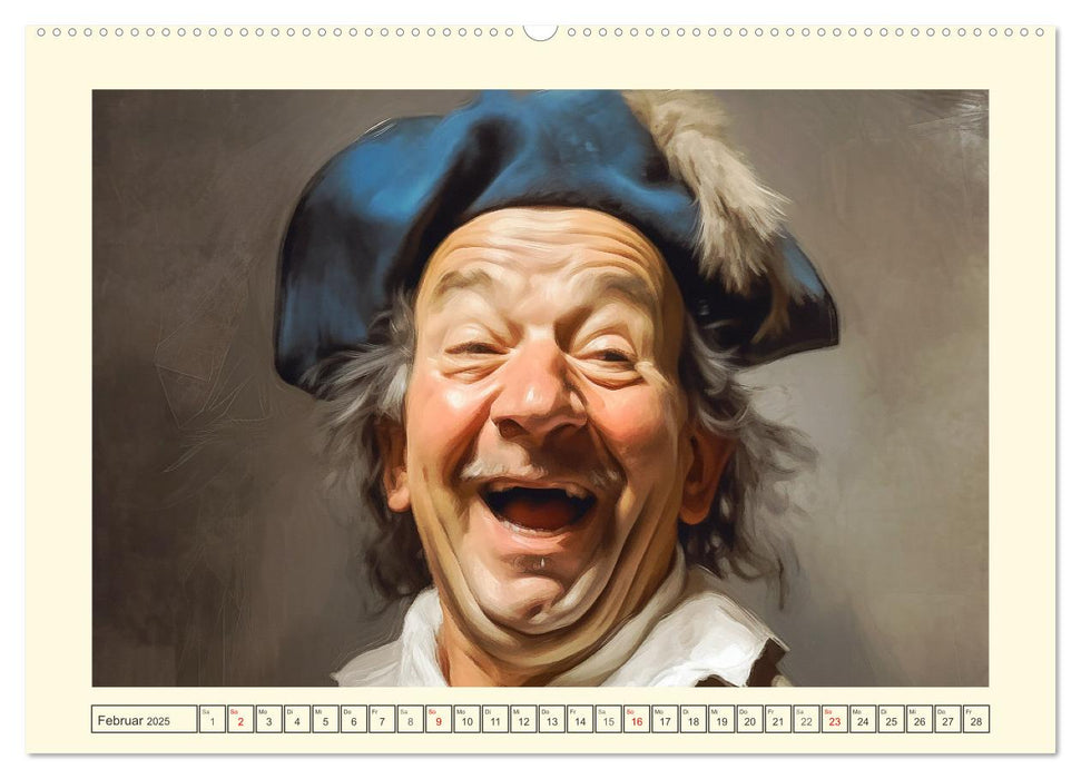 Das lachende Mittelalter. Spaß und Schenkelkopfer gab es schon immer! (CALVENDO Premium Wandkalender 2025)