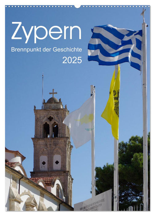 Chypre - point focal de l'histoire (calendrier mural CALVENDO 2025) 