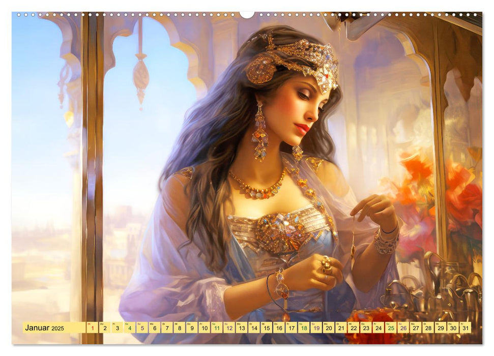 Arabische Fantasien (CALVENDO Premium Wandkalender 2025)