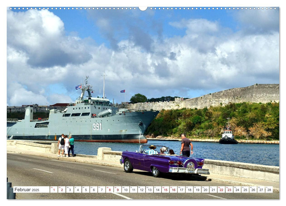 Kubas Kriegsmarine (CALVENDO Wandkalender 2025)