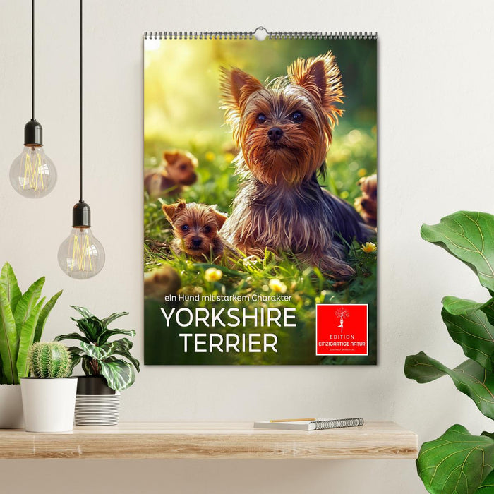 Yorkshire Terrier - ein Hund mit starkem Charakter (CALVENDO Wandkalender 2025)