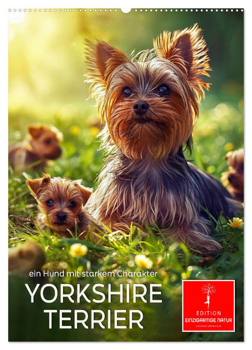 Yorkshire Terrier - ein Hund mit starkem Charakter (CALVENDO Wandkalender 2025)