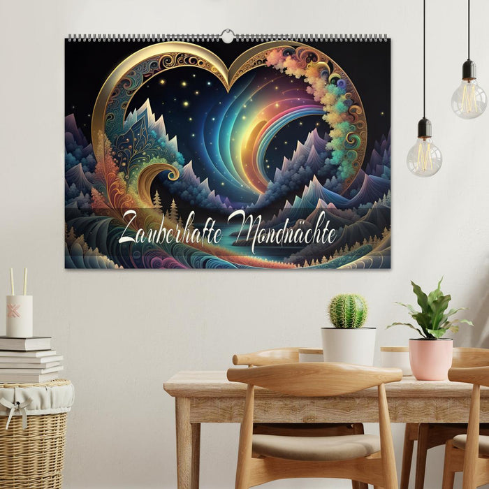 Zauberhafte Mondnächte (CALVENDO Wandkalender 2025)