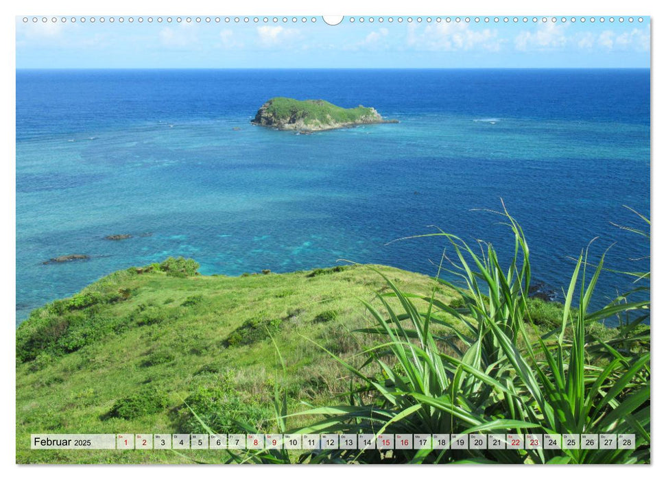 Ishigaki & Miyako - Subtropisches Inselparadies im Süden Japans (CALVENDO Wandkalender 2025)