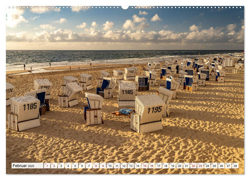 Deutschland - Insel Sylt (CALVENDO Wandkalender 2025)