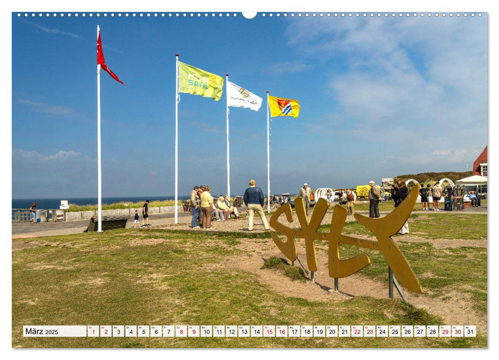 Deutschland - Insel Sylt (CALVENDO Wandkalender 2025)