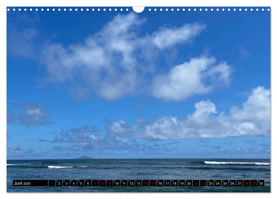 Mauritius Paradies im Indischen Ozean (CALVENDO Wandkalender 2025)