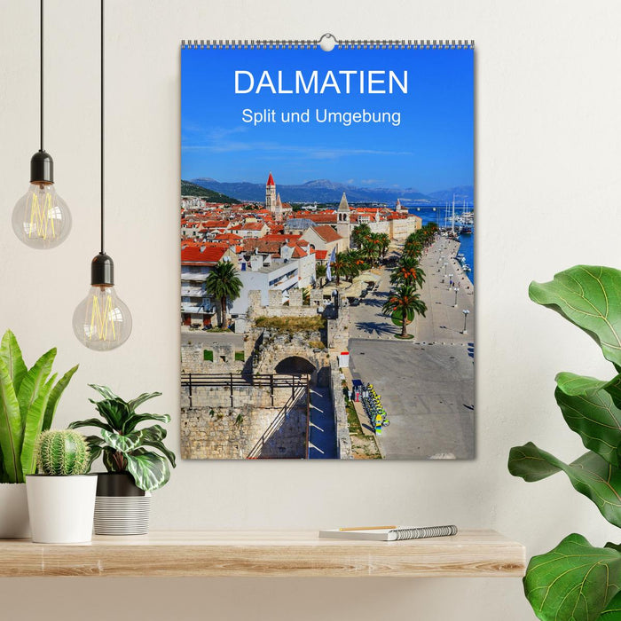 DALMATIEN - Split und Umgebung (CALVENDO Wandkalender 2025)