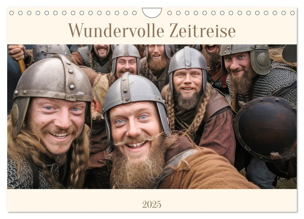 Wundervolle Zeitreise (CALVENDO Wandkalender 2025)