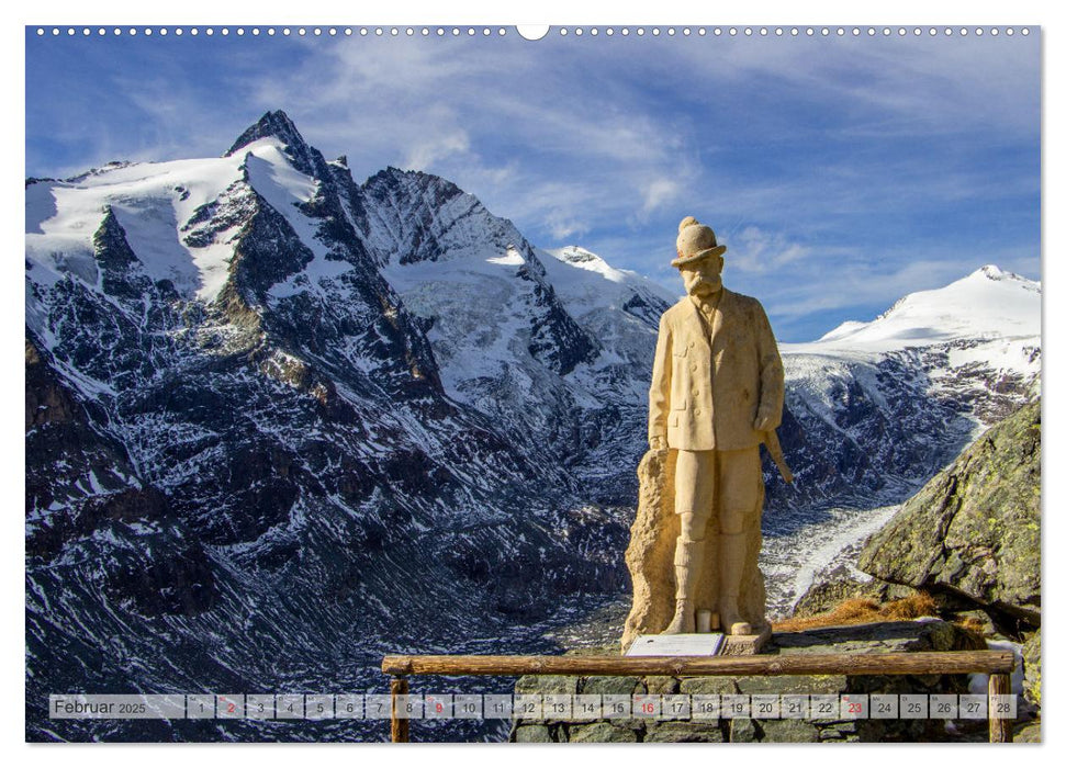 Die Großglockner Hochalpenstraße (CALVENDO Wandkalender 2025)