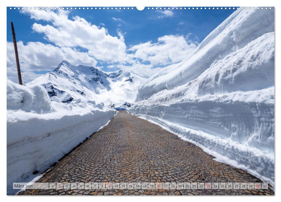 Die Großglockner Hochalpenstraße (CALVENDO Wandkalender 2025)