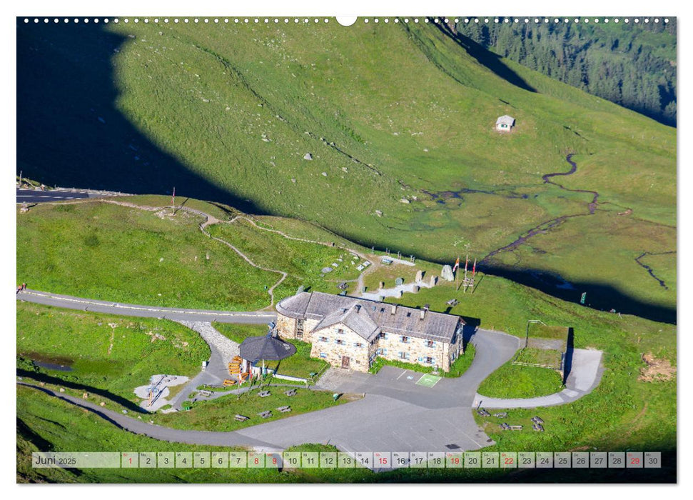 Die Großglockner Hochalpenstraße (CALVENDO Wandkalender 2025)