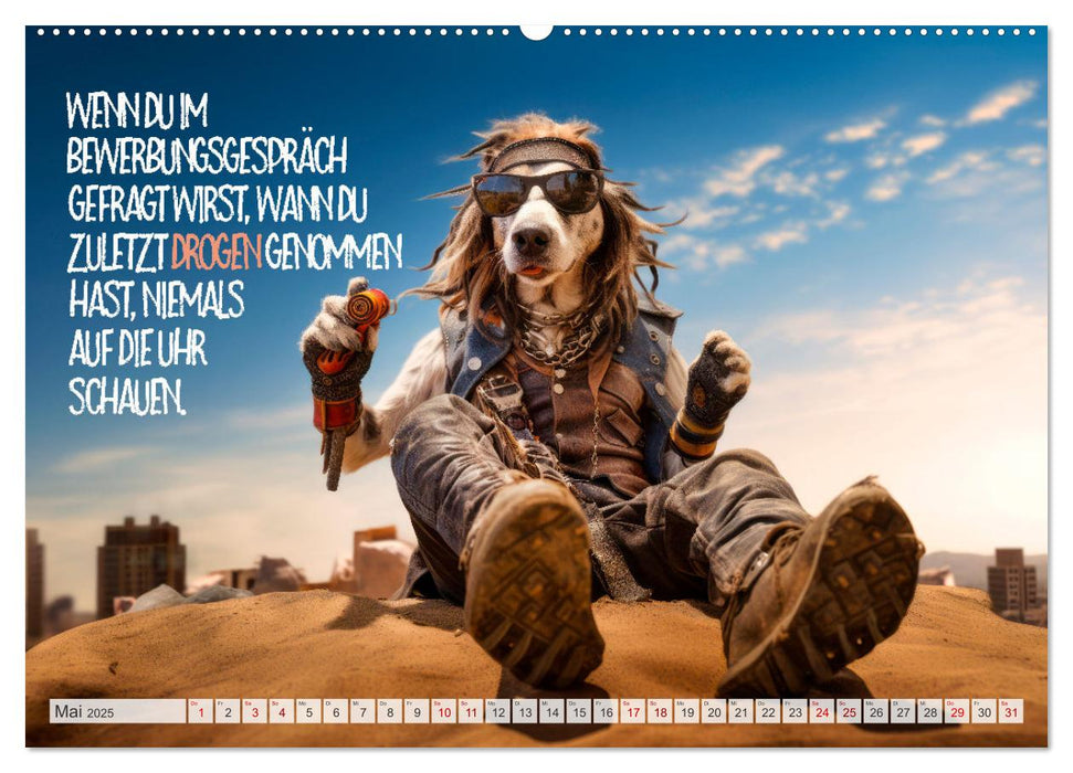 ULTRAKRASS Knallharte Hunde (CALVENDO Wandkalender 2025)