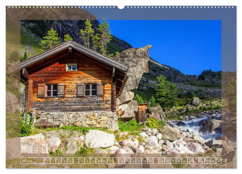 Das schöne Obersulzbachtal (CALVENDO Premium Wandkalender 2025)