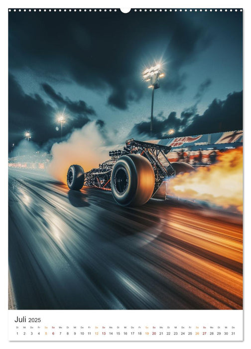 Die Kunst der Beschleunigung (CALVENDO Premium Wandkalender 2025)