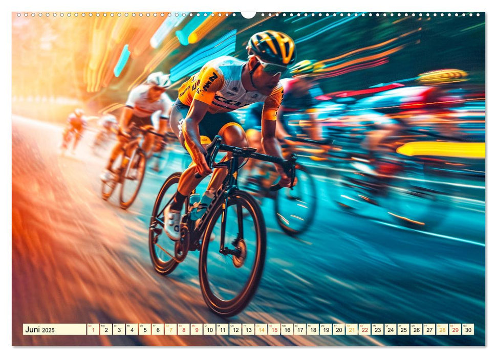 Radrennen - tolle Momente (CALVENDO Wandkalender 2025)