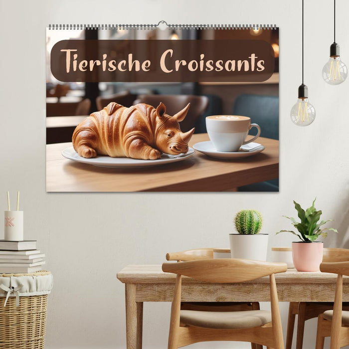 Croissants d'animaux (Calendrier mural CALVENDO 2025) 