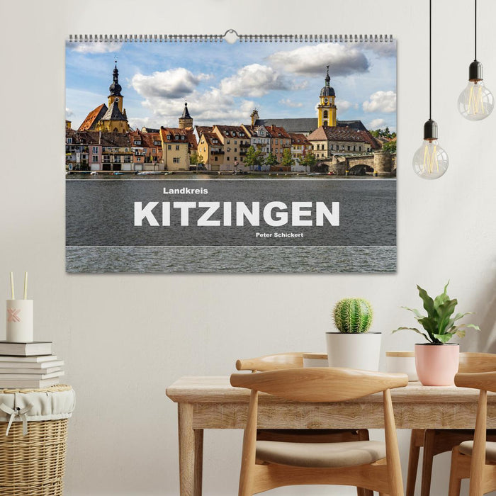 Quartier de Kitzingen (calendrier mural CALVENDO 2025) 