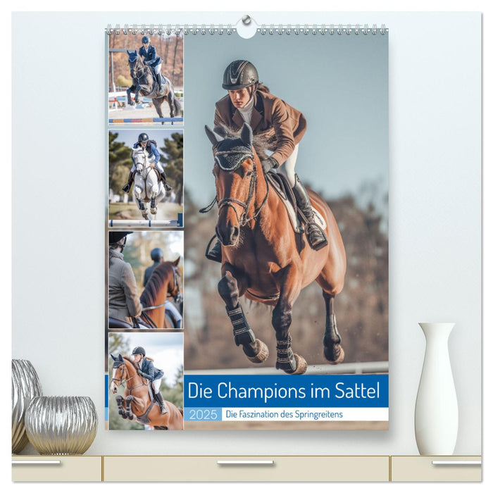 Die Champions im Sattel (CALVENDO Premium Wandkalender 2025)