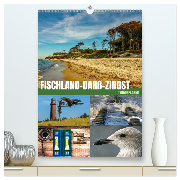 Fischland-Darß-Zingst Terminplaner (CALVENDO Premium Wandkalender 2025)