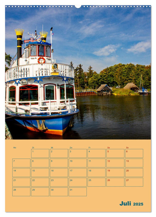 Fischland-Darß-Zingst Terminplaner (CALVENDO Premium Wandkalender 2025)
