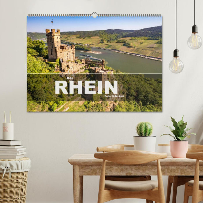 Der Rhein (CALVENDO Wandkalender 2025)