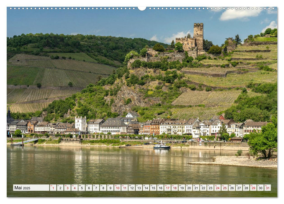 Der Rhein (CALVENDO Wandkalender 2025)