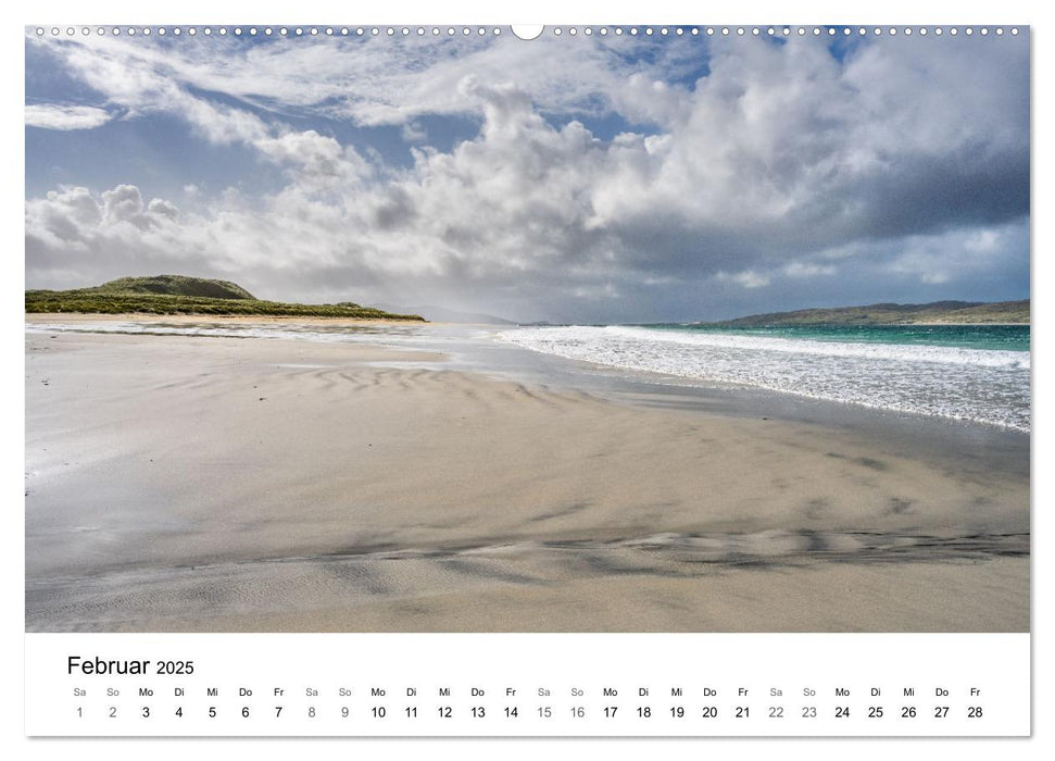 Luskentyre – Île de Harris, Hébrides extérieures (Calvendo Premium Wall Calendar 2025) 
