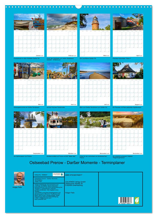 Ostseebad Prerow - Darßer Momente - Terminplaner (CALVENDO Wandkalender 2025)