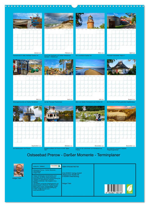 Ostseebad Prerow - Darßer Momente - Terminplaner (CALVENDO Premium Wandkalender 2025)