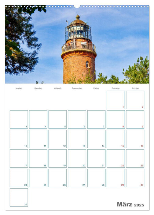 Ostseebad Prerow - Darßer Momente - Terminplaner (CALVENDO Premium Wandkalender 2025)