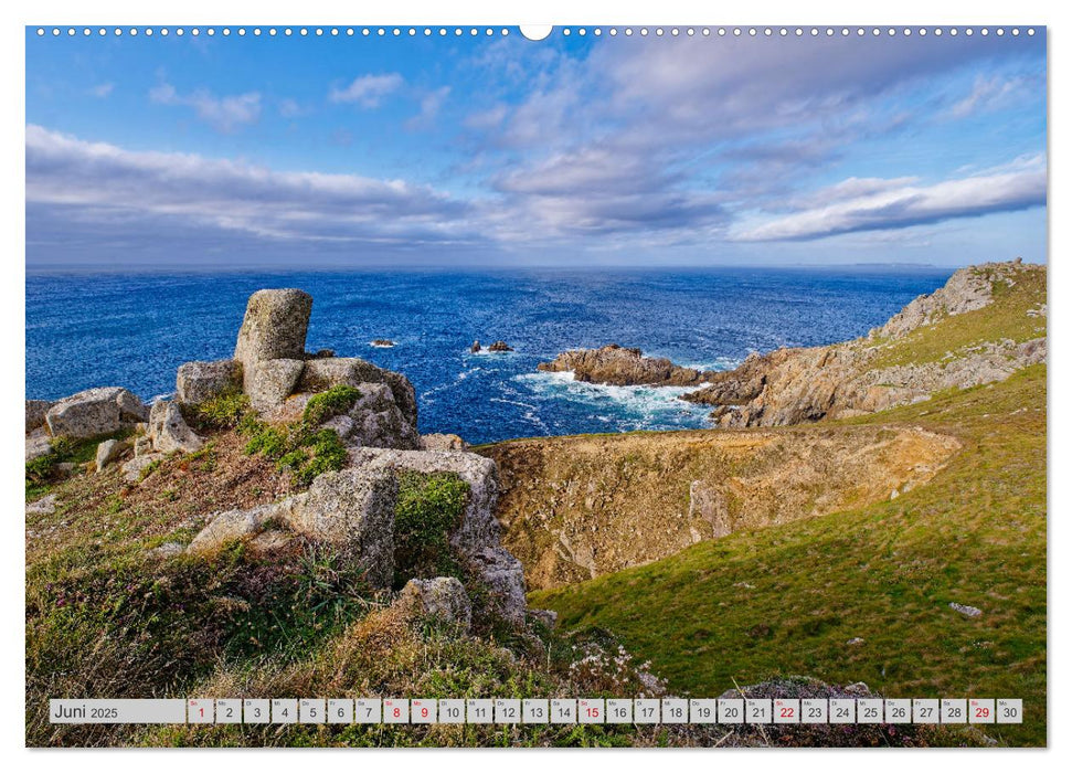 Côte Sauvage. Côte atlantique sauvage de Bretagne. (Calendrier mural CALVENDO 2025) 