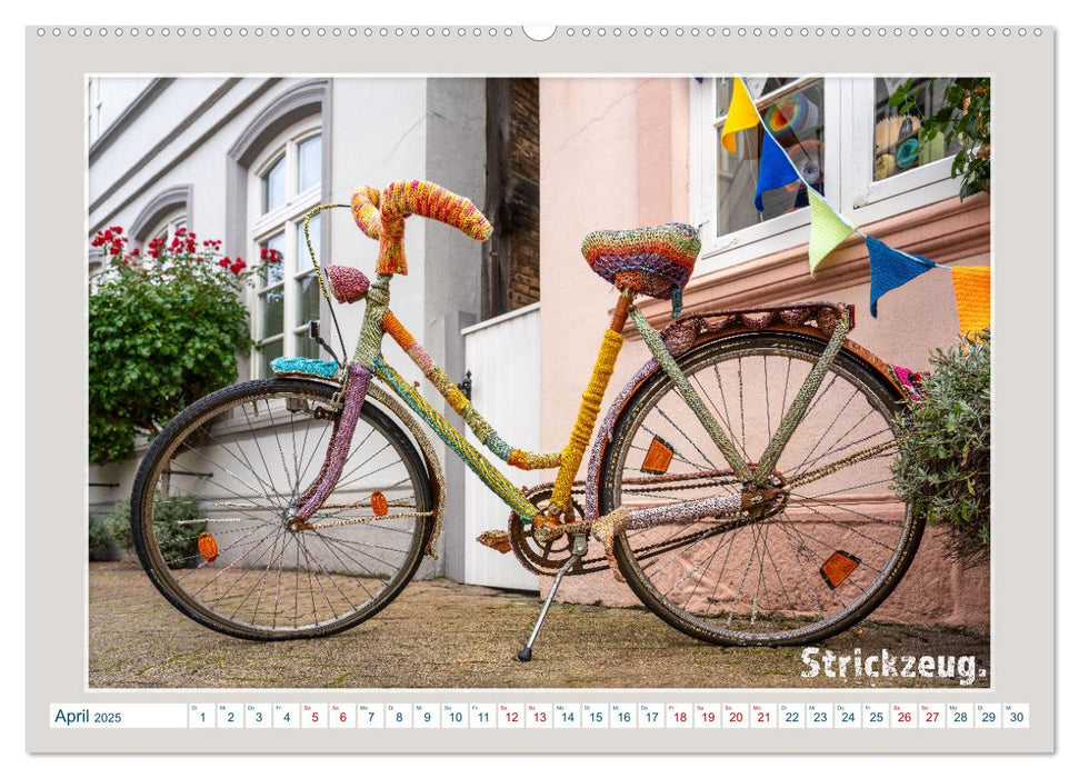 Le vélo comme... (Calendrier mural CALVENDO 2025) 