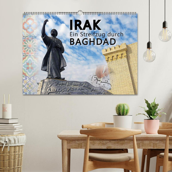 Irak Ein Streifzug durch Baghdad (CALVENDO Wandkalender 2025)