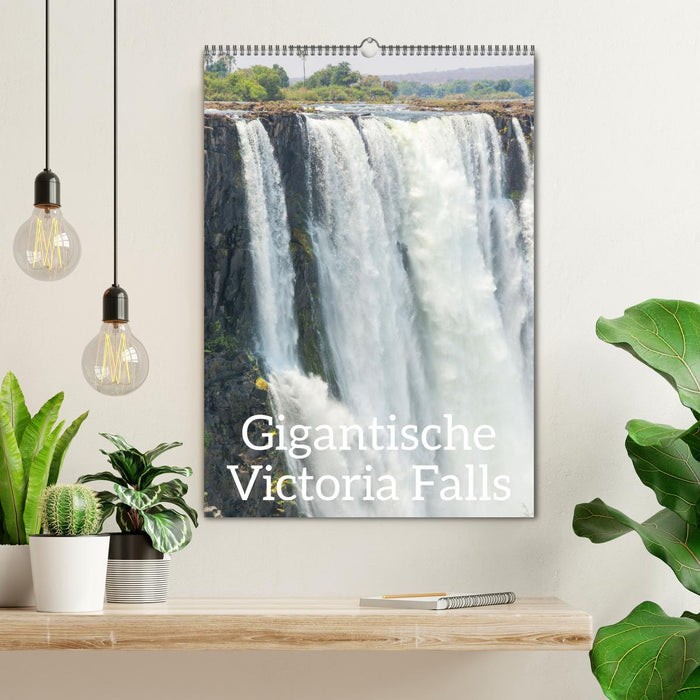 Gigantische Victoria Falls (CALVENDO Wandkalender 2025)