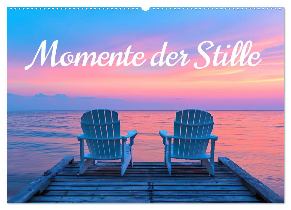 Moments de silence (Calendrier mural CALVENDO 2025) 