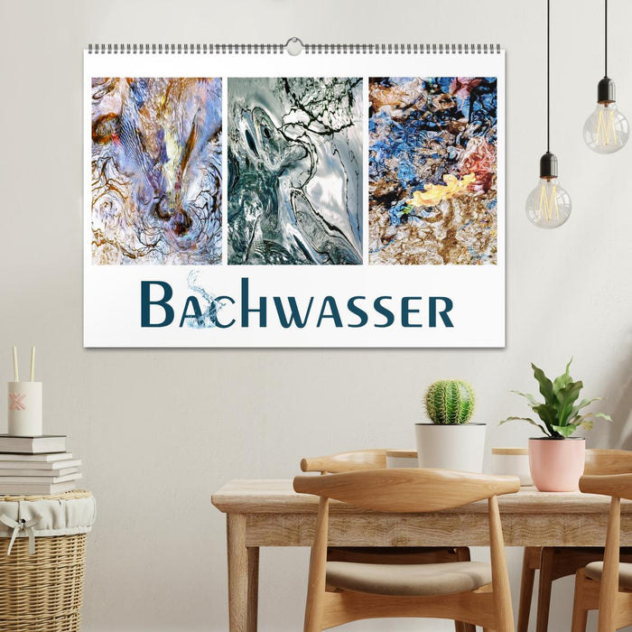 Bachwasser (CALVENDO Wandkalender 2025)