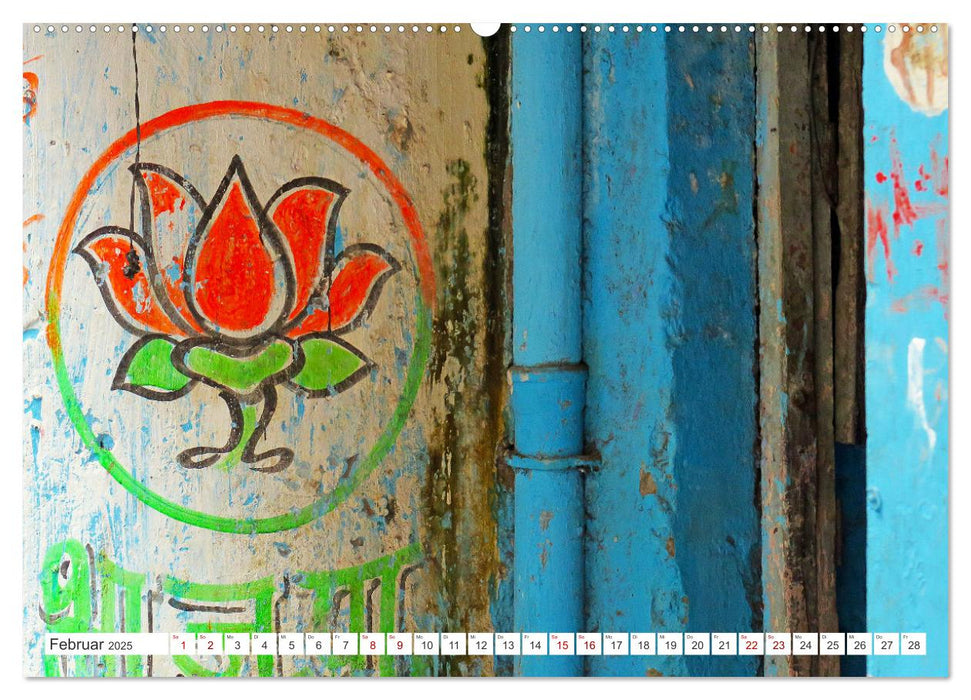 Kalkutta Altstadt Kolkata Oldtown (CALVENDO Premium Wandkalender 2025)