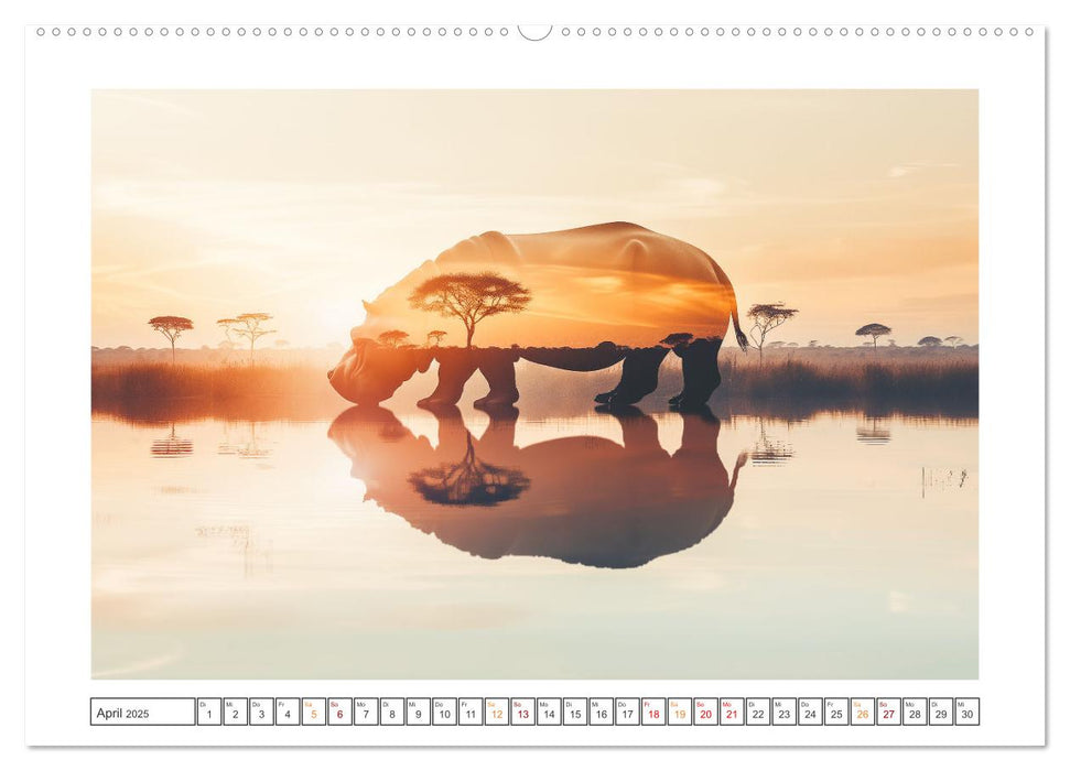 Traumhafte Silhouetten (CALVENDO Wandkalender 2025)