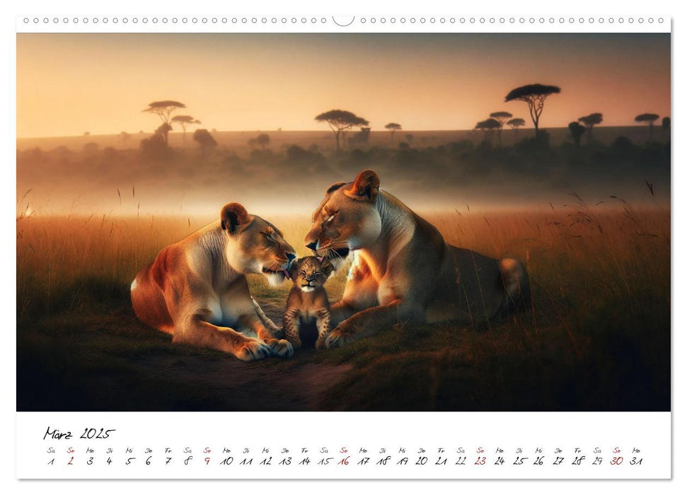 Die besten Naturbilder des Jahres - Einzigartige Augenblicke (CALVENDO Premium Wandkalender 2025)