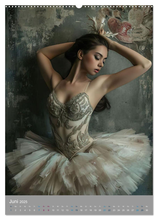 Märchenhafte Ballerina (CALVENDO Wandkalender 2025)