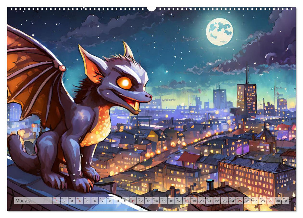 Süßes oder Saures - Ein Jahr voller Monsterspaß (CALVENDO Premium Wandkalender 2025)